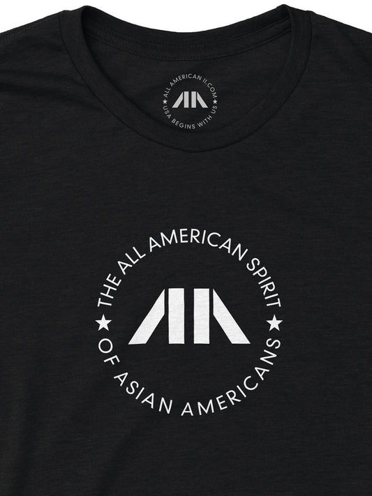 Asian American Spirit Men's T-Shirt - Solid Black