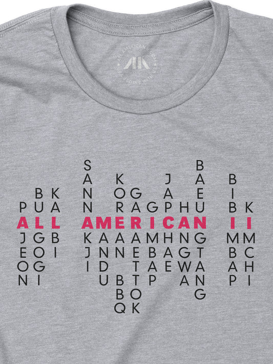 Korean American Pride: Masitda Edition - Men's T-Shirt - Gray Heather