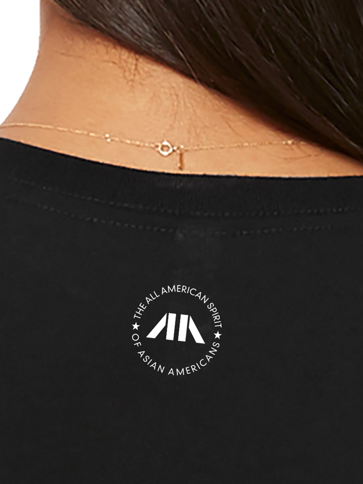 Japanese American Pride: Oishi Edition - Women's Flowy Muscle Tee - Unitone Design - Solid Black