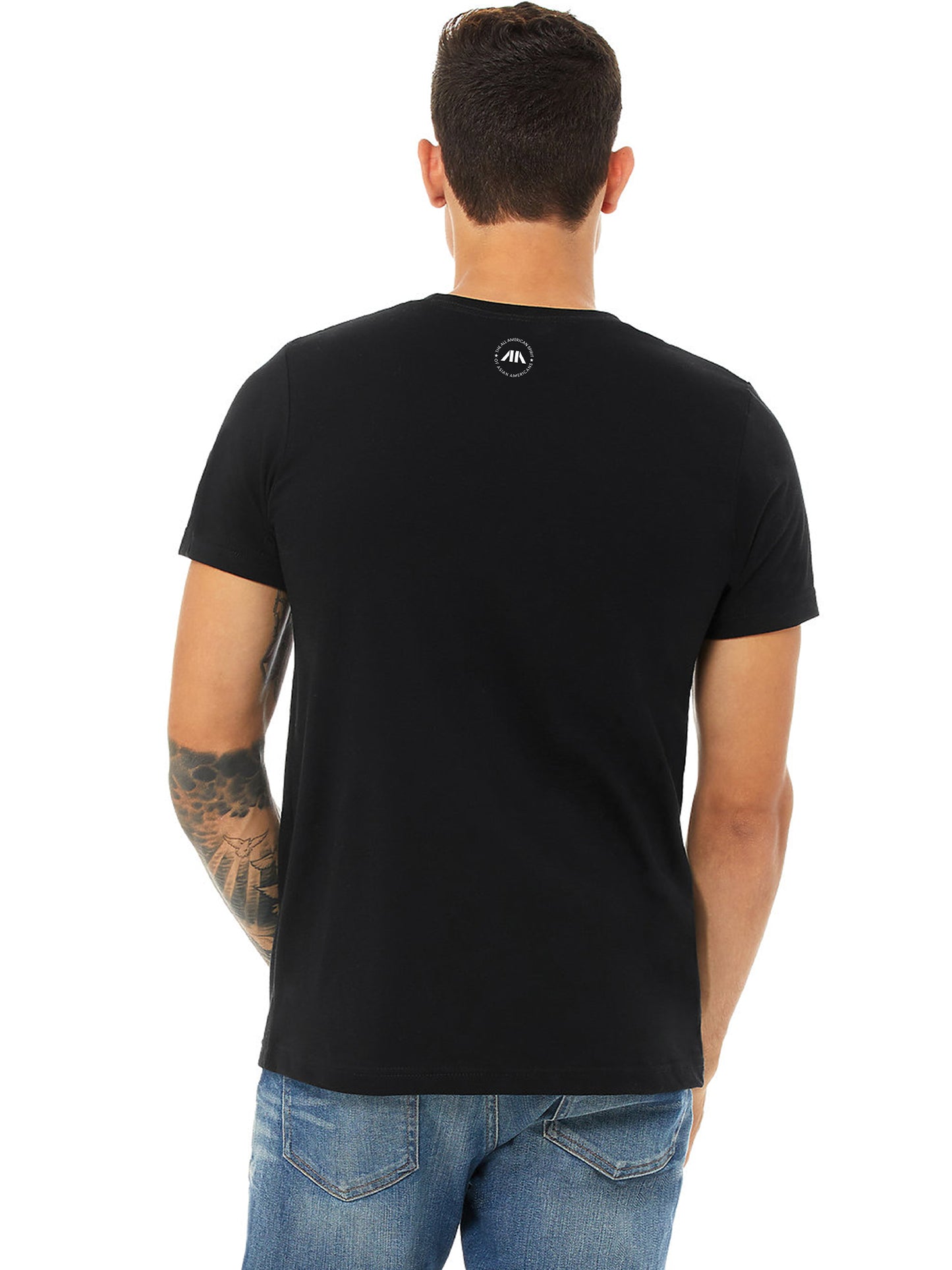 Asian American Pride Men's T-Shirt - Solid Black