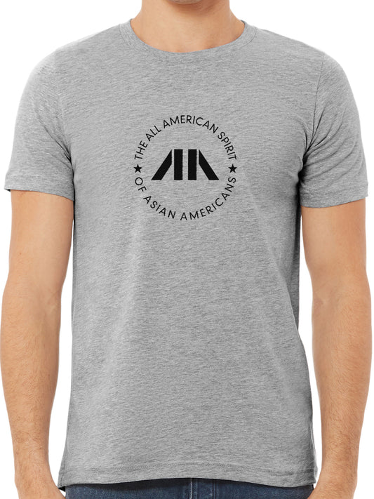 Asian American Spirit Men's T-Shirt - Gray Heather