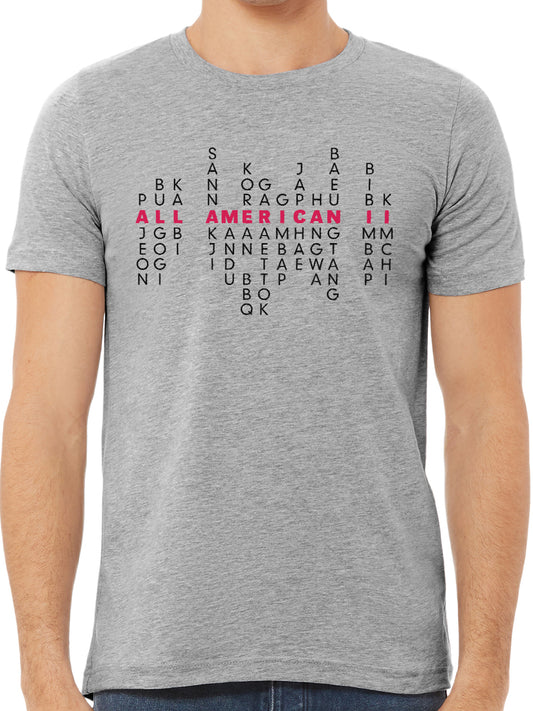 Korean American Pride: Masitda Edition - Men's T-Shirt - Gray Heather