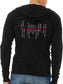 Asian American Pride Unisex Tri-Blend Zipped Lightweight Hoodie - Solid Black