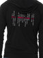 Asian American Pride Unisex Tri-Blend Zipped Lightweight Hoodie - Solid Black