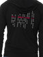 Chinese American Pride: Pinyin Edition - Unisex Tri-Blend Zipped Lightweight Hoodie - Solid Black