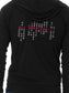 Filipino American Pride: Masarap Edition - Unisex Tri-Blend Zipped Lightweight Hoodie - Solid Black