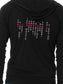 Indian American Pride: Svaadisht Edition - Unisex Tri-Blend Zipped Lightweight Hoodie - Solid Black