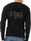 Korean American Pride: Masitda Edition - Unisex Tri-Blend Zipped Lightweight Hoodie - Solid Black