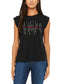 Asian American Pride Women's Flowy Muscle Tee - Solid Black