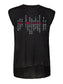 Korean American Pride: Masitda Edition - Women's Flowy Muscle Tee - Solid Black