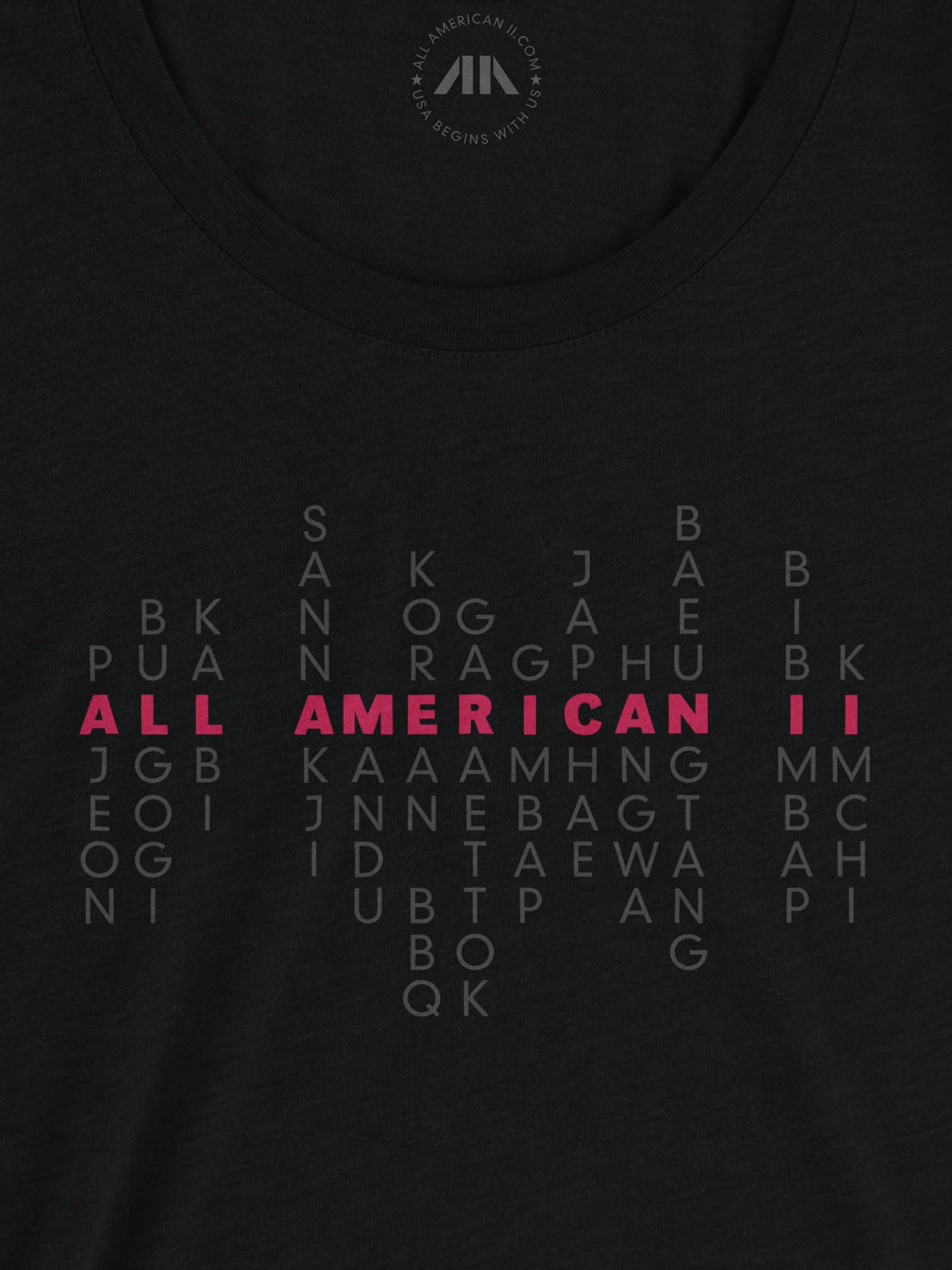 Korean American Pride: Masitda Edition - Women's Tri-Blend Tee - Unitone Design - Solid Black