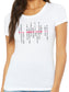 Asian American Pride Women's Tri-Blend Tee - Solid White