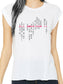 Japanese American Pride: Oishi Edition - Women's Flowy Muscle Tee - Solid White