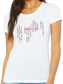 Japanese American Pride: Oishi Edition - Women's Tri-Blend Tee - Solid White