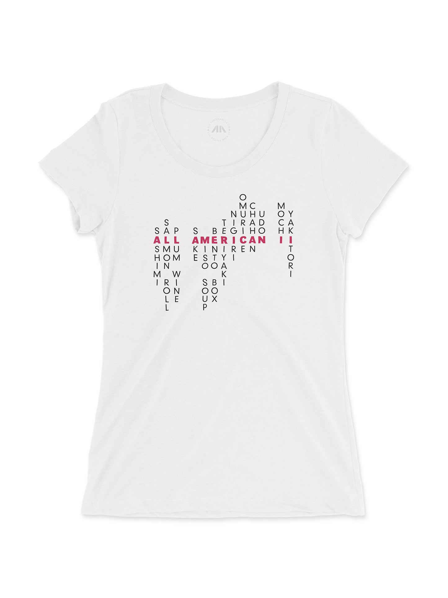 Japanese American Pride: Oishi Edition - Women's Tri-Blend Tee - Solid White